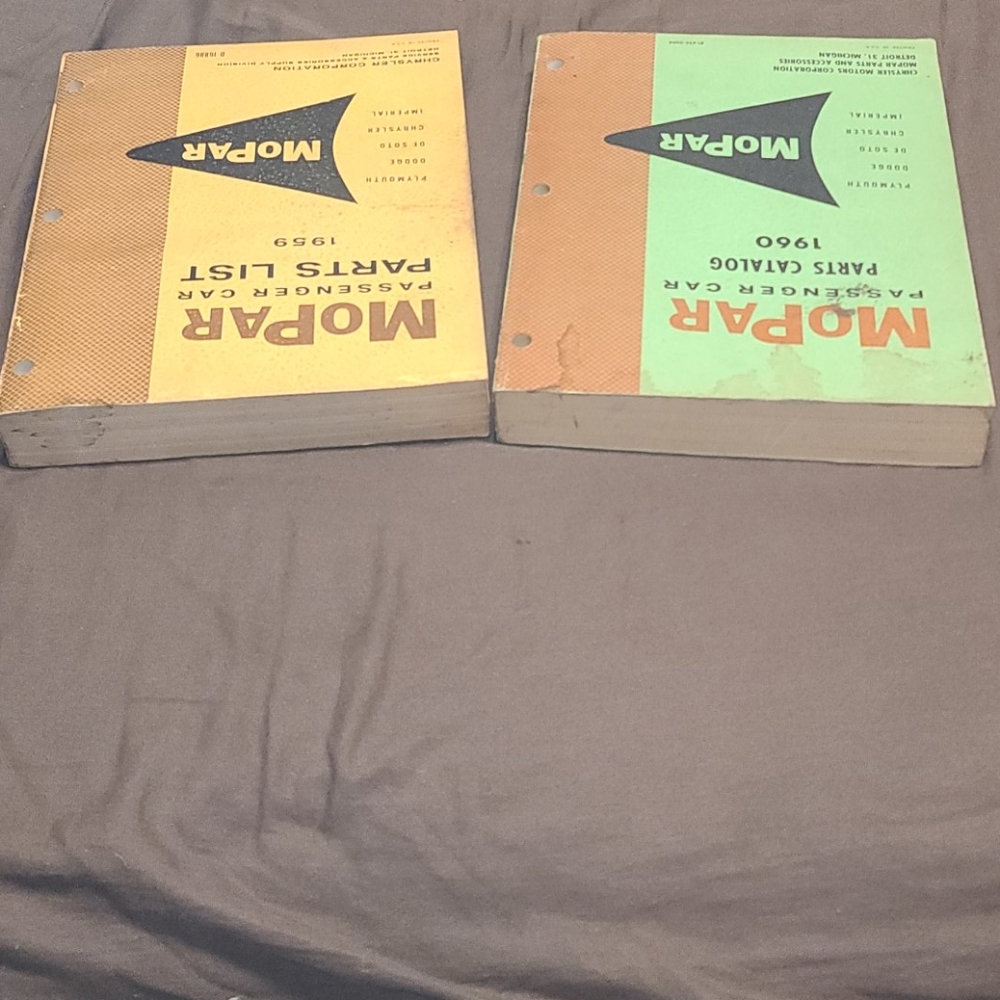 Original 1959&60 Mopar Passenger Car Parts Catalog - Picture 5 of 12
